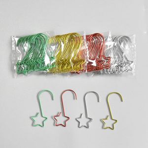Christmas Day 30pcs Pack Decoration <b>S</b> <b>Hook</b> Multi-functional Hanger Christmas Tree Christmas Socks Ball <b>Hook</b> Jewelry - Product Image 2