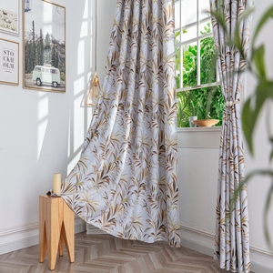 Lá thiết kế cortinas nhà Màn cửa sổ Rèm Rèm in rèm cửa cho phòng khách - Product Image 4