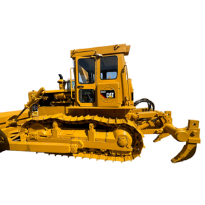 Bulldozer CAT D6D d'occasion, bulldozer à chenilles Caterpillar D6D d'origine en bon état de fonctionnement D5K SD13 SD16 D5N D6G - Product Image 1