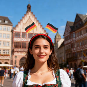 Precio al por Mayor, Diademas con Banderas Pequeñas de Todos los Países del Mundo, Regalo para Fanáticos de la Copa de Fútbol Deportiva de EE. UU. 2026, para Decoración - Product Image 5