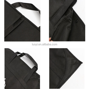 Sac de rangement pour vêtements en tissu non tissé blanc de haute qualité, tendance, grande capacité, housse de costume, manteaux, portable, fermeture éclair, pliable - Product Image 4