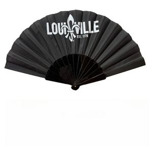 Abanicos de mano plegables españoles de plástico para fiestas, bailes de graduación y bodas - Product Image 2