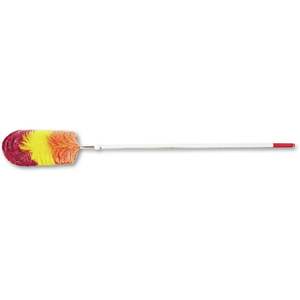 Plumeau en polylaine Boardwalk 9442 avec manche télescopique en métal de 51 à 82 pouces, couleurs assorties, outil de nettoyage - Product Image 1