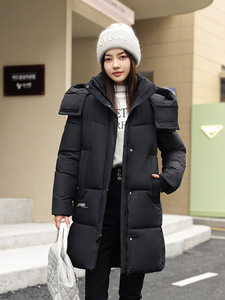 Vente en gros Automne 2025 Nouvelle mode Respirant Épais Longue fermeture éclair Casual Élégant Polyvalent Doublure en <span class=keywords><strong>laine</strong></span> Veste pour femmes - Product Image 3