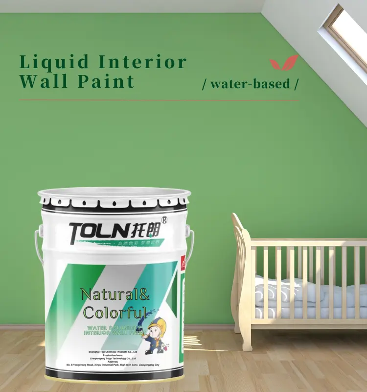 Produttori di vernici In cina vernice decorativa per pareti interne colorate ad alta efficienza