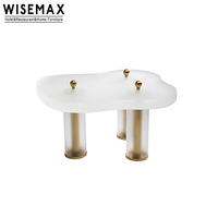 WISEMAX MÖBEL Nordic Modern Design Wohnzimmer klar Acryl Transparent Kunststoff Couch tisch Sofas Acryl Center Tee tisch