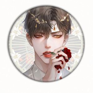 Diseña tu insignia de anime personalizada: Insignia de hojalata con doble flash, productos periféricos 2D brillantes - Product Image 4