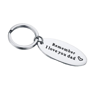 Llavero Personalizado de Acero Inoxidable para el Día de la Madre: Siempre Seré Tu Niño/Niña, el Mejor Regalo para Hija/Hijo - Product Image 1