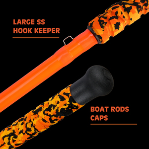 Livraison rapide cannes à poisson-chat embouts fluorescents nouveauté Portable liège EVA poignée longue coulée Surf coulée cannes à pêche - Product Image 3