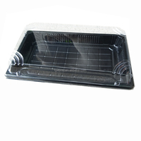 JY-1107 Plastic Voedselbakje Ecologisch Verantwoord Wegwerpbaar Sushi Klein Verpakkingsbakje Sushi Schaal