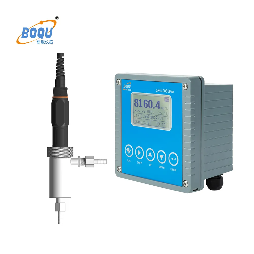 BQOU-sensor de iones de agua PxG-2085 PRO, instrumento Industrial en línea de iones de sodio, cloro, calcio y sulfato