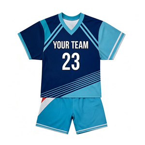 Custom Lacrosse Uniform Set Jersey and Shorts Breathable Quick Dry Team Sportswear for <b>Men</b> Women Youth - Product Image 5