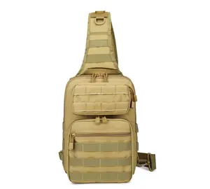 Tactical Sling Bag Backpack Rover Shoulder Sling Pack Molle EDC Small Crossbody Chest Pack