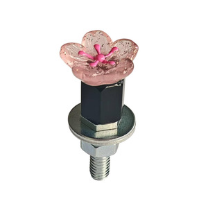 Tornillo de matrícula Flower 525 de aleación de aluminio grado 8.8 para piezas de modificación del chasis trasero de motocicleta - Product Image 5