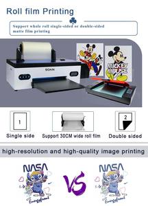 Vente en gros d'imprimantes DTF A3 1390, autocollants de transfert thermique, machine d'impression DTF pour textiles, t-shirts, petites entreprises - Product Image 6