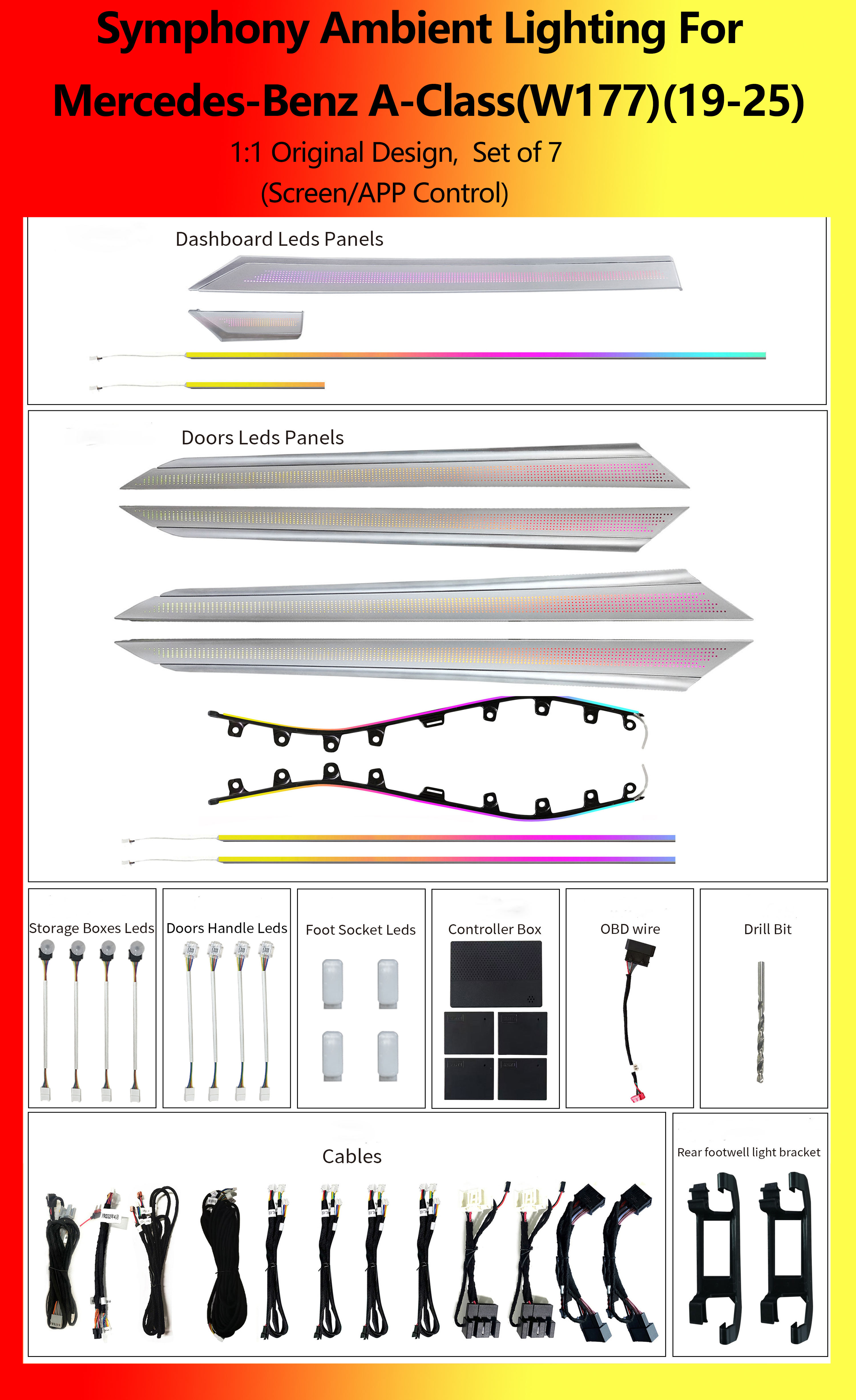 Volkswagen Sagitar Lattice Symphony 24 lumières