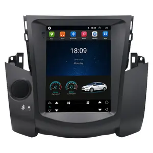 Araba radyo Toyota RAV4 3 XA30 2005 2013 Tesla tarzı ekran araba radyo multimedya Video oynatıcı navigasyon GPS Android Stereo