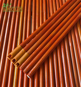 Machine automatique pour la fabrication <span class=keywords><strong>de</strong></span> balai à gazon à manche en bois rond enduit <span class=keywords><strong>de</strong></span> <span class=keywords><strong>PVC</strong></span> très résistant - Product Image 5