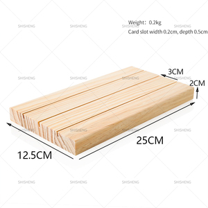 SHENG Fashion SHENG 3 فتحة بطاقة سحر عرض propros لرف تخزين المجوهرات رف صينية - Product Image 5