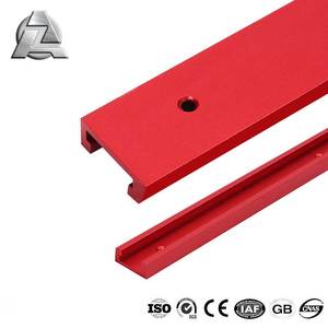 Rail de guidage en aluminium extrudé pour scie à table et défonceuse, profil en T <span class=keywords><strong>orange</strong></span> - Product Image 6