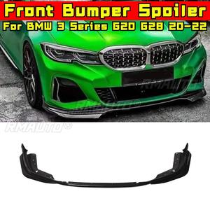 Difusor de Parachoques Delantero para Auto, Spoiler Negro Brillante, Pieza de Modificación para BMW Serie 3 G20 G28 2020-2022, Accesorios para Auto - Product Image 2