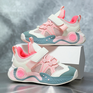 Nouvelles chaussures de sport respirantes en mesh pour enfants Cema, été, semelle souple antidérapante, baskets décontractées pour enfants, OEM - Product Image 3