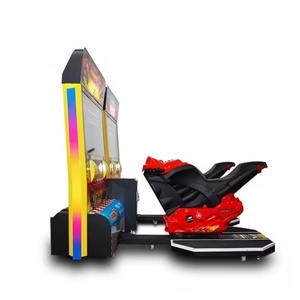 Simulador de Motocicletas de Carreras para Dos Personas, Máquina de Juego Arcade Operada con Monedas, en Inglés, Muy Popular - Product Image 4