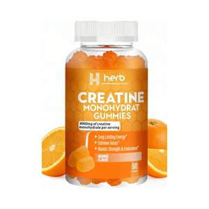 OEM/ODM Private Label Energy Dietary Supplement Pre-Workout Gummy with <b>Creatine</b> Monohydrate Boosts Strength & Endurance - Product Image 1