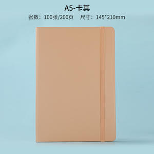 Carnet de planification A5 de haute qualité Reliure parfaite Couverture souple en cuir PU Logo personnalisé Journaux Cadeau promotionnel parfait Carnet A6 - Product Image 4