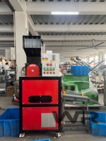 Mini-granulateur de câbles usagés, broyeur de fils de cuivre de rebut à vendre, usine de granulation de câbles, broyeur de bouteilles en plastique