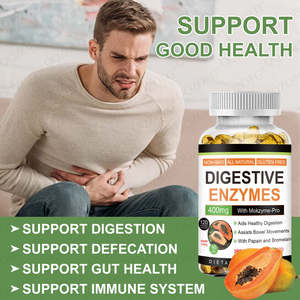 Integratore Alimentare OEM 120 Capsule di Enzimi Digestivi Essenziali per il Supporto del Sistema Immunitario - Product Image 4