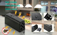 Safe Clean 5000V 2W Rat Zapper électrique rongeur efficace souris humaine piège tueur pour Rats et souris