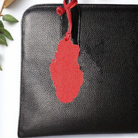 Colgante de mapa de Qatar YY hecho a mano, adorno para bolso, colgante para cartera, decoración para regalos