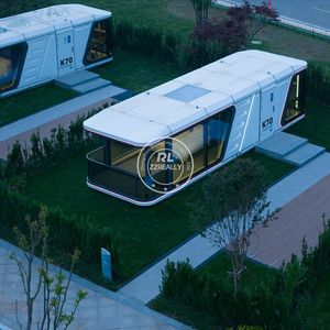 Cápsula Espacial de Lujo 2025, Hotel Prefabricado de Acero, Casa Cápsula Móvil Portátil Ecológica - Product Image 4