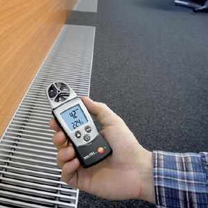 Testo 410-1 410-2 - Anemómetro de Vane con Medición de Humedad - Product Image 2