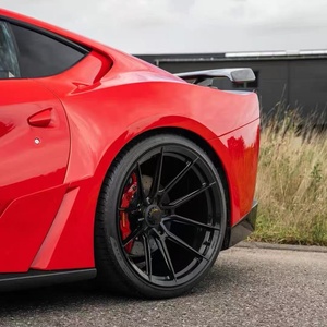Pour Ferrari <span class=keywords><strong>812</strong></span> Kit de carrosserie en Fiber de carbone <span class=keywords><strong>812</strong></span> amélioré NT N-Largo Style pare-chocs avant et arrière Kit de carrosserie large - Product Image 4