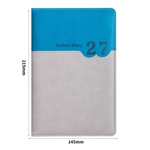 Agenda Giornaliera 2027 in Pelle, Diario Personalizzato Stampato 2027 (Gennaio-Dicembre), Calendario con Pagine Giornaliere e Separatori Mensili - Product Image 2