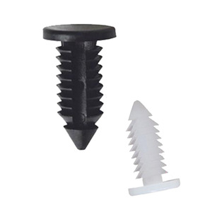 Clip de Plástico A17 de 12mm x 21mm para Jeep Cherokee, Sujetador de Puerta Trasera de Nylon Negro/Blanco, Repuesto de Sujetador Automotriz - Product Image 2