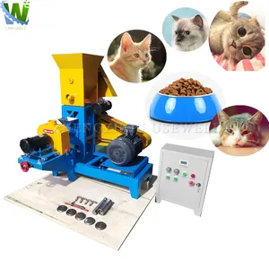 Machine automatique de fabrication de granulés d'extrudeuses sèches flottantes pour aliments pour animaux domestiques