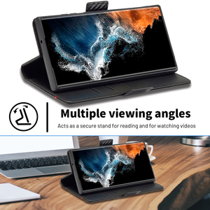 ที่ใส่บัตรหนังเทียมตั้งได้เคสโทรศัพท์ฝาพับแม่เหล็กสำหรับ Samsung Galaxy S26อัลตร้า S25พลัส S24 S23 S22 A56 A36 - Product Image 4