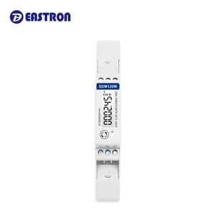 Eastron sdm120m medidor de energia monofásico din rail ev, medidor de energia modbus de carregamento