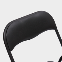 Échantillon gratuit Offre Spéciale en gros pliable chaise de cadre en métal de conception moderne siège souple intérieur et extérieur personnalisé chaise Pliante