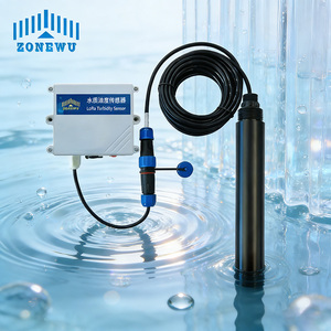 ZONEWU Industriële, zelfkalibrerende draadloze watertroebelheidssensor (0~1000 NTU) met functie voor bewaking op afstand - Product Image 1