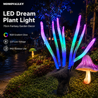 Lámpara LED Momovalley Sealily Light Fantasy Forest, Lámpara LED para Plantas, Lámpara Bioluminiscente Pandora Avatar, Adorno de Jardín que Brilla en la Oscuridad