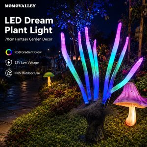 Lampe LED Momovalley Sealily Light Fantasy Forest, lampe LED pour plantes, lampe bioluminescente Pandora <span class=keywords><strong>Avatar</strong></span>, luminaire qui brille dans le noir, ornement de jardin - Product Image 1