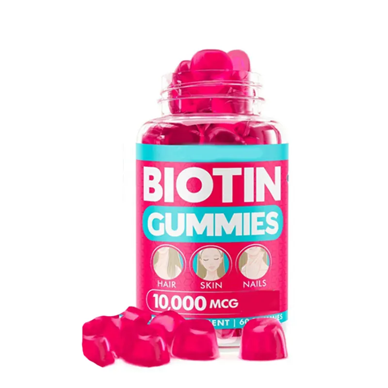 2022 nuovi bambini per la crescita dei capelli vitamine biotina collagene cheratina Gummies