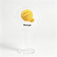 Présentoir transparent en acrylique de qualité alimentaire pour vêtements, avec montage facile, support d'étiquettes personnalisé pour bureau, décoration intérieure