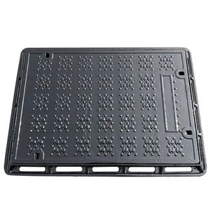 헤비 듀티 EN124 D400 사각 지하 연성 철 블랙 구두약 페인팅 맨홀 커버-드레인 커버 가격 - Product Image 1