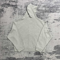 Ensemble de survêtement MS1102 personnalisé brodé : sweat à capuche en coton et pantalon de survêtement coupe ample pour homme en maille gaufrée