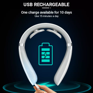 Masajeador de cuello Cervical inteligente, masajeador portátil con calefacción, nuevo diseño - Product Image 4